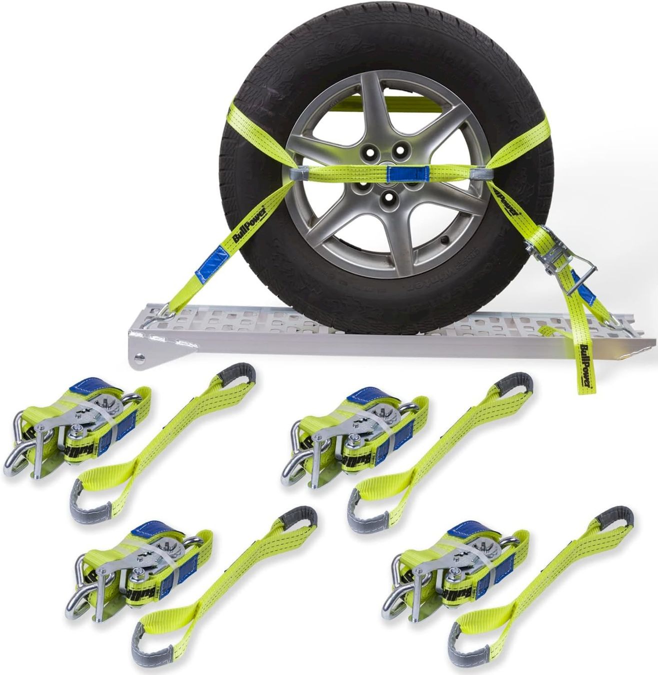 Autres accessoires p. véhicule: 4x BullPower Spanngurte 35mm 3000 kg – Neuf avec emballage d'origine à Bottighofen par zaap