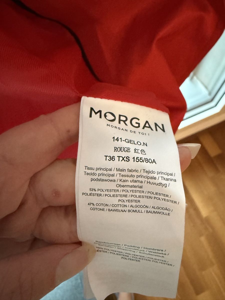 Morgan Giacche: Veste Morgan rouge T36 – Usato da St-Sulpice VD venduto da elo_9ghs 1