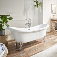 Freistehende Badewanne CHAM - 176x74x79cm