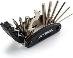 Fahrrad Multitool 16-in-1 Faltbares Reparaturset Stahl