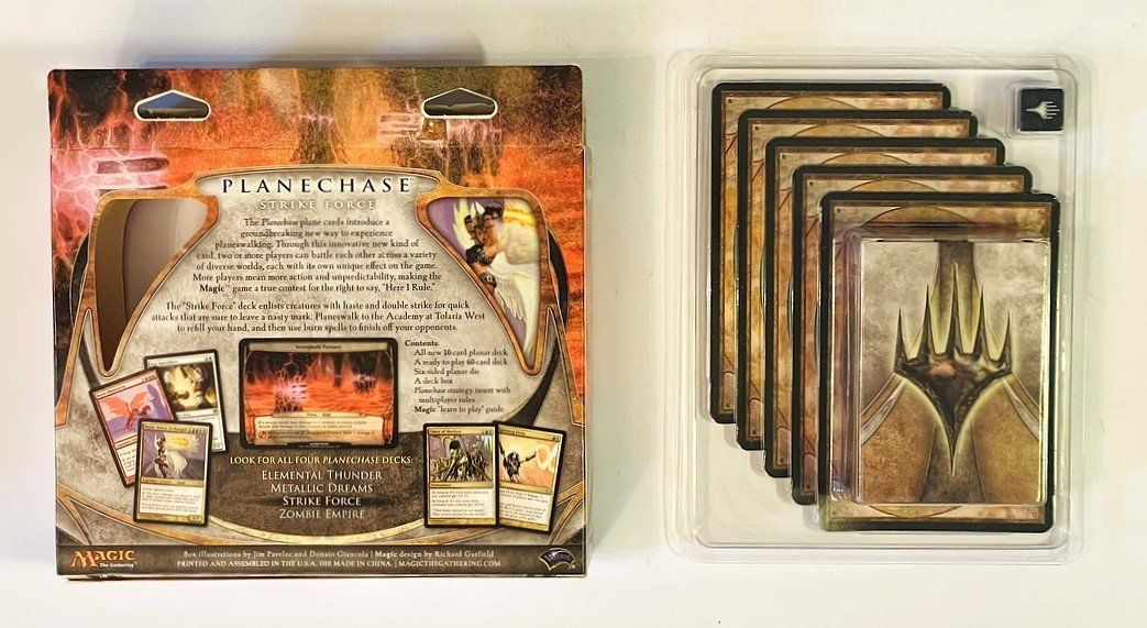 Magic The Gathering Sammelbilder & Trading cards: Magic The Gathering Planechase Decks 2009 4er Set englisch – Gebraucht aus Duggingen von nad_6yzh 9