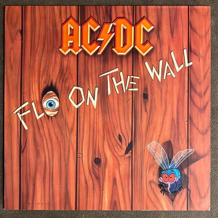 AC/DC „FLY ON THE WALL“ VINYL GERMAN 1st Press! TOP OIS (Gebraucht) in ...