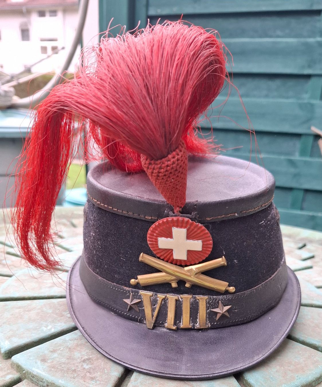 Schweizer Armee Uniformen: Trompeter tschako festungs artillerie – Gebraucht aus Wohlen AG von Suri016