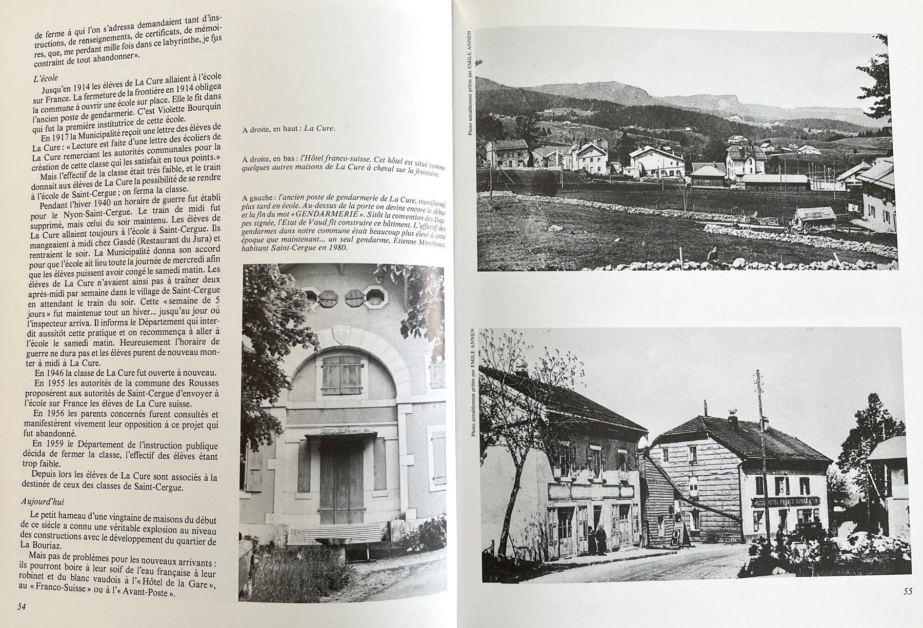 Libri: Livre - Saint-Cergue - histoire de la Commune – Usato da Savagnier venduto da Ne2065 4