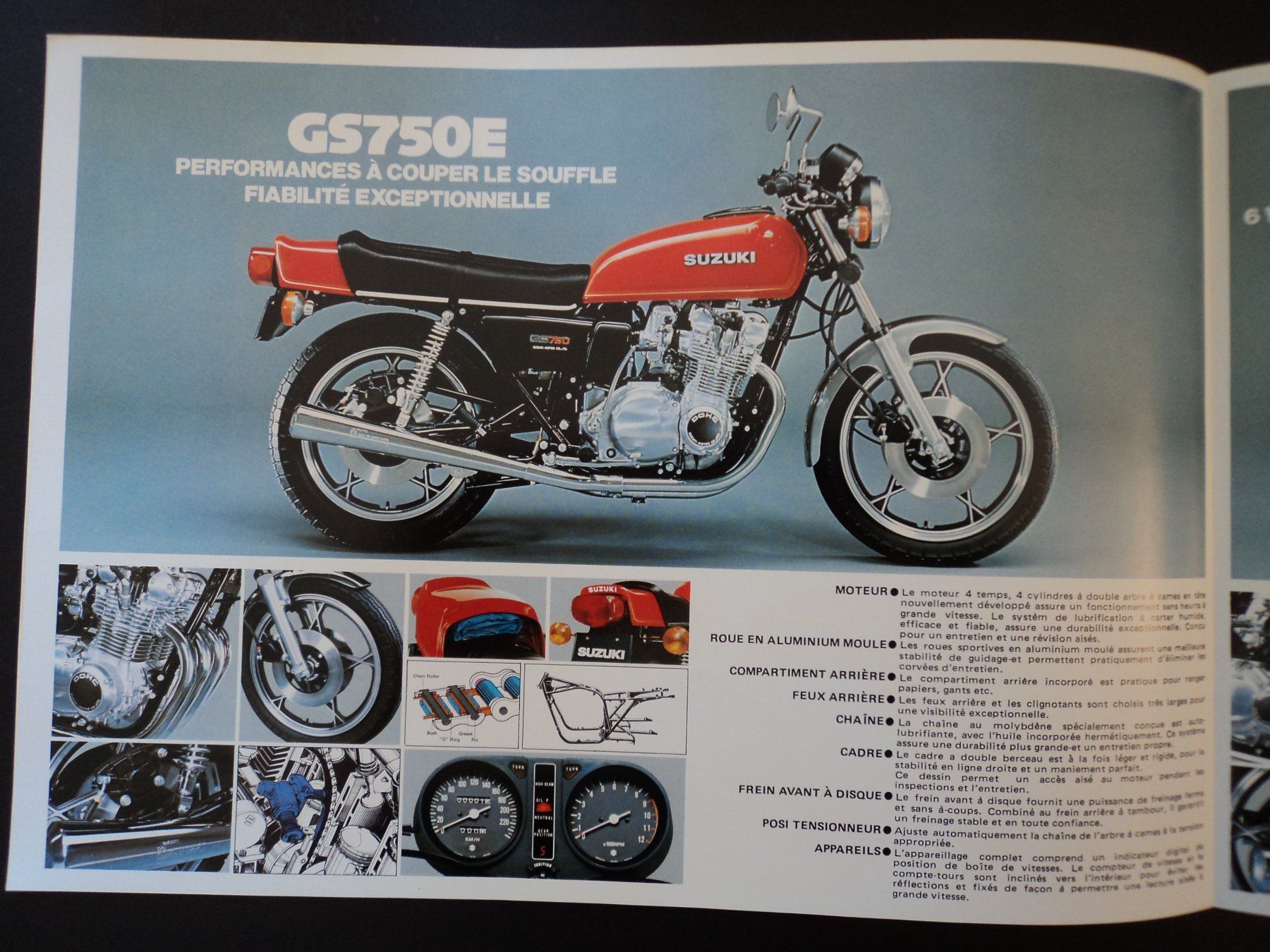 Documenti: Prospekt Suzuki GS750E 550E 1979 – Usato da Schwarzenburg venduto da modelCARama 1