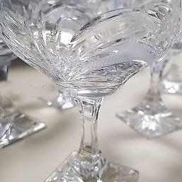 Verres: 6er Set Champagner Kristallgläser – D'occasion à Oberentfelden par angelheart71