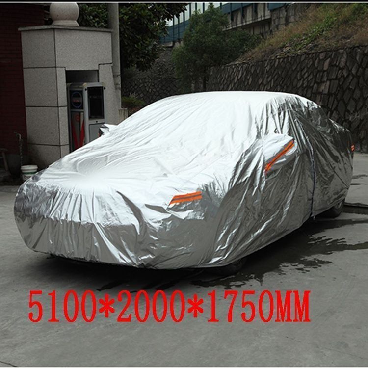 Autoabdeckung 475x180x150cm - Wasser- & Staubdicht Mit UV-Schutz