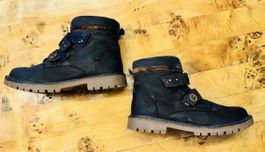Junge Leder Winter Schuhe gefüttert grosse 34