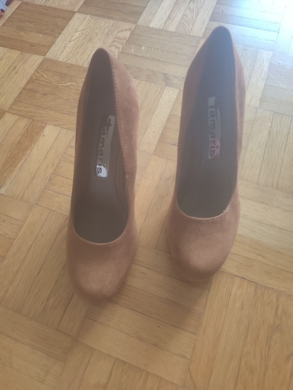 Tamaris Damenschuhe: Tamaris Pumps Wildleder Gr. 38 NEU – Neu (gemäss Beschreibung) aus Waltenschwil von Bodensee84