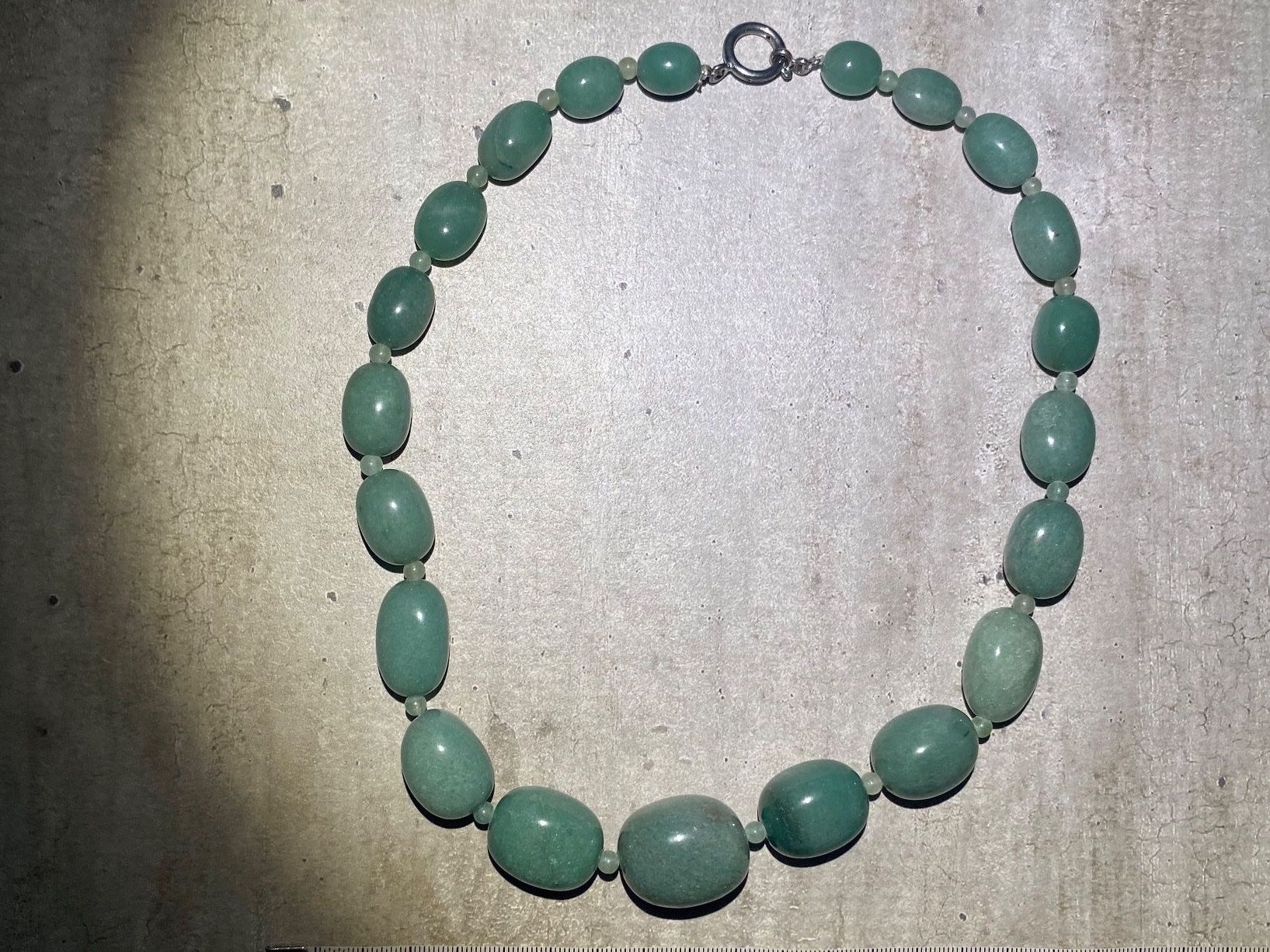 Catenine: Aventurine - natürlich - Edelstein Halskette – Nuovo e nell'imballaggio originale da Laax GR venduto da krippenfiguren-laax 3