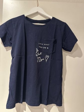 Even&Odd T-Shirt, Navy Blau, Grösse S