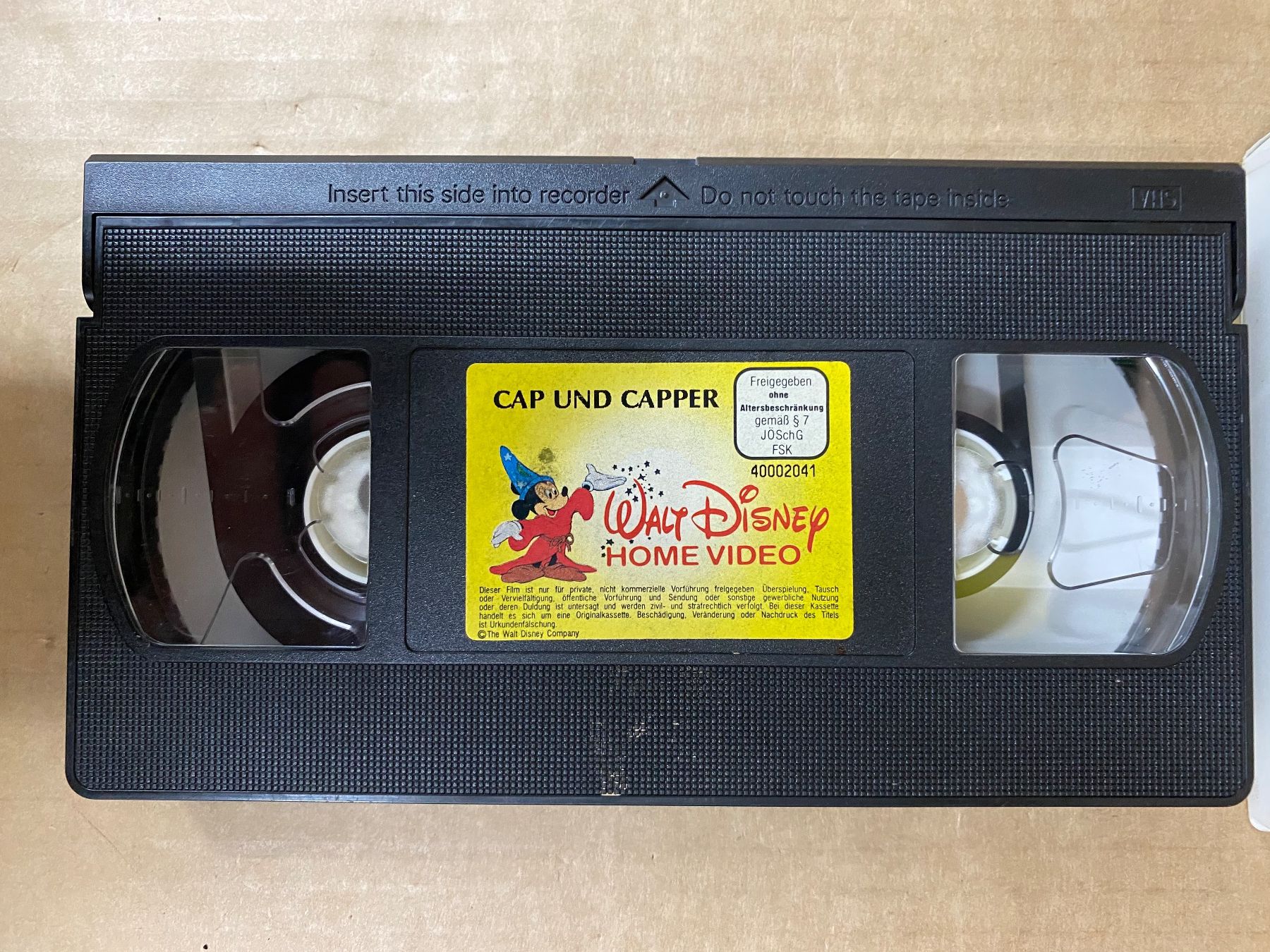 Tutti i VHS: Cap und Capper (VHS) WaltDisney – Usato da Eschlikon TG venduto da 1.- 2