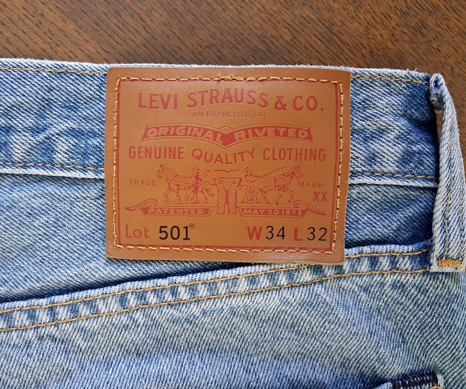 Levi's Jeans: Levis 501 Herren Jeans W34/L32 – Usato da Wilderswil venduto da Silverybrown 3