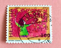 Nr.1244 mit Stempel Lasst Liebe sprechen 2007   
