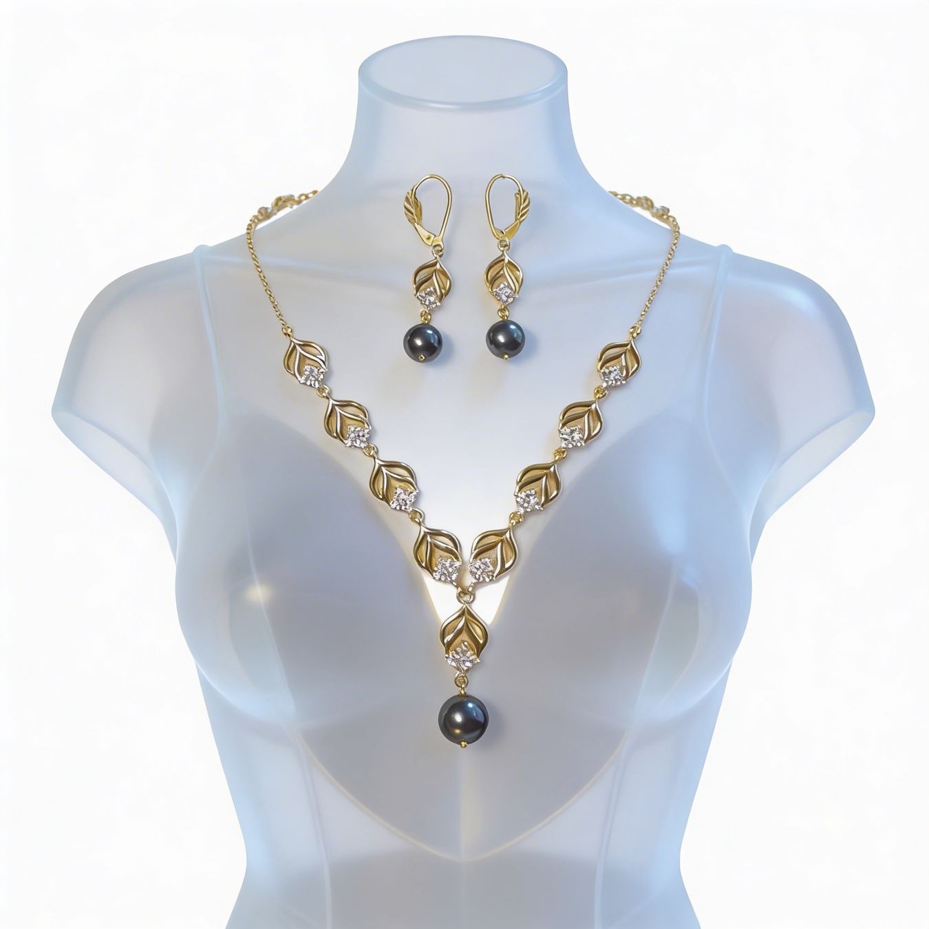 Autres bijoux: Parure Elegance Nocturne – Neuf avec emballage d'origine à St-Maurice par Sandrinette123 3