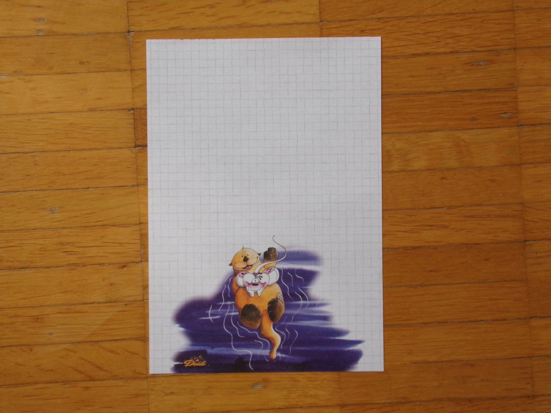 Carta: Diddl Blatt  A5  ALT  Nr. 187 – Usato da Winterthur venduto da Jessi_di