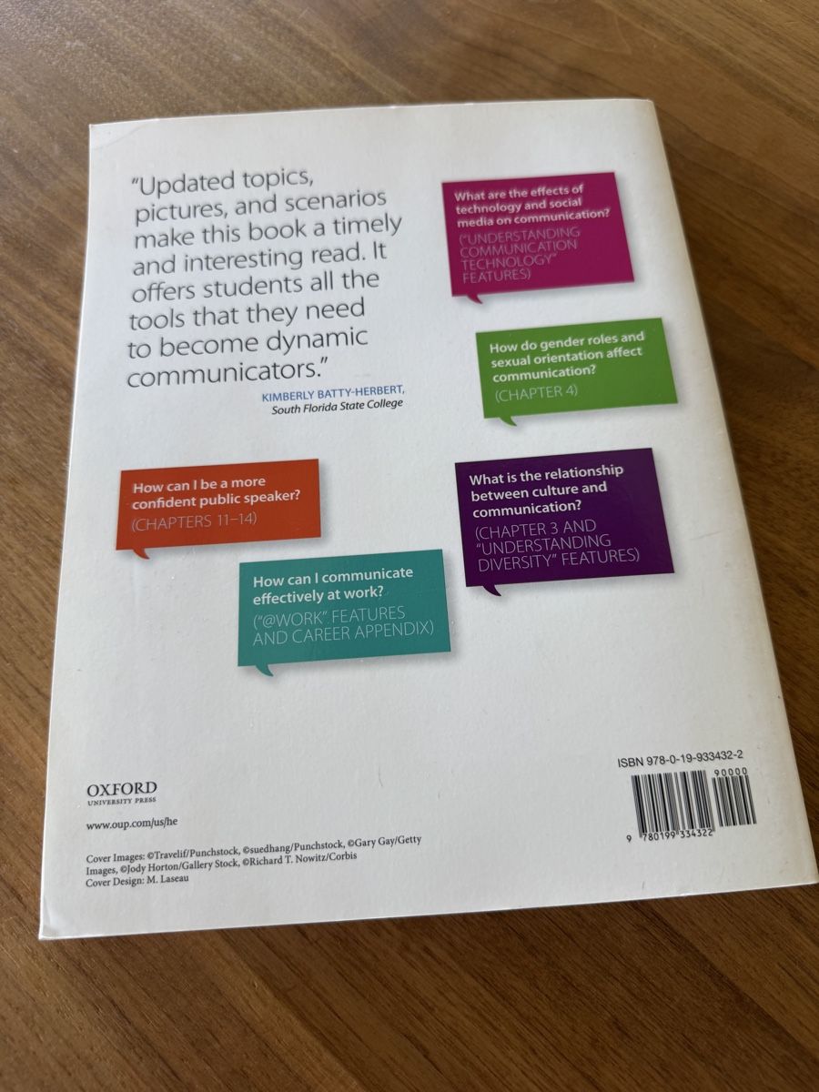 Libri: Lehrbuch Understanding Human Communication 12. Auflage – Usato da Zürich venduto da muxamsonntag 1