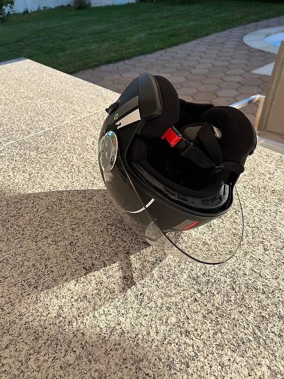 Caschi & visiere: Damen Jethelm IXS, Grösse M, casque pour dames M – Usato da gals venduto da fido56 1