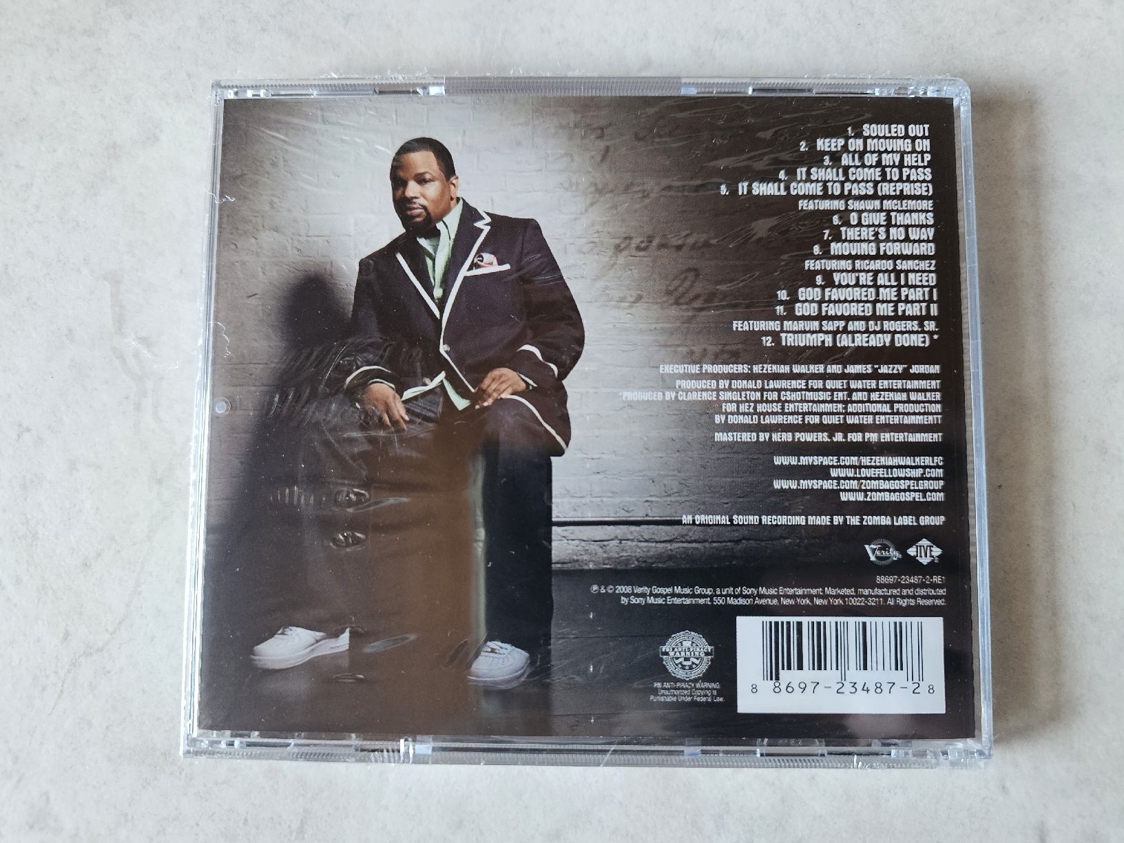 CD: Hezekiah Walker & LFC  -  Souled Out / Fabrikneu – Nuovo e nell'imballaggio originale da Schneisingen venduto da backstore24 1