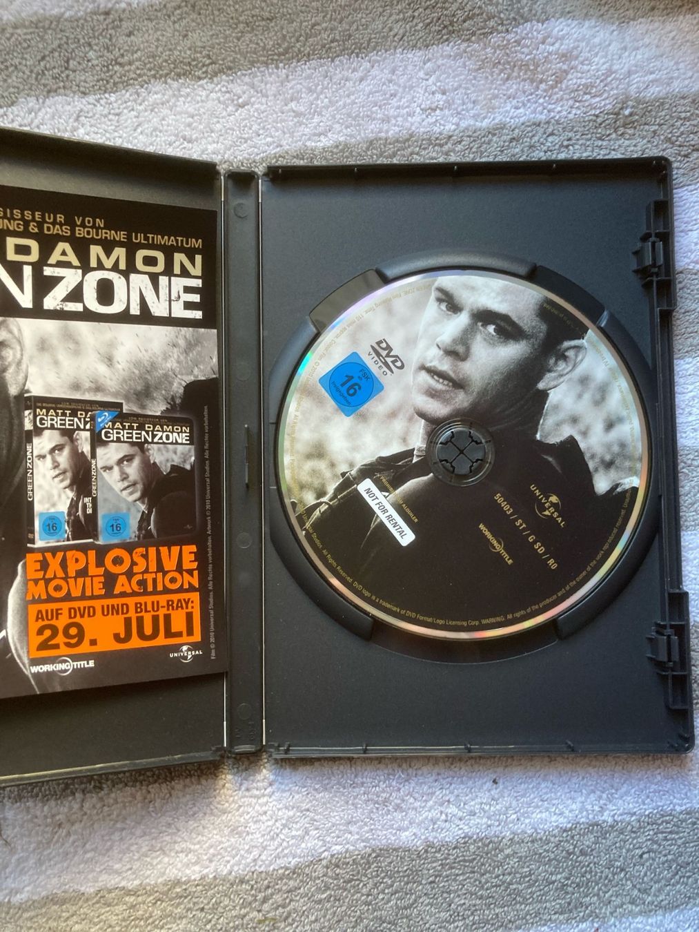 Alle DVDs: DVD Greenzone Matt Damon – Gebraucht aus Aarwangen von to-hirschi 1