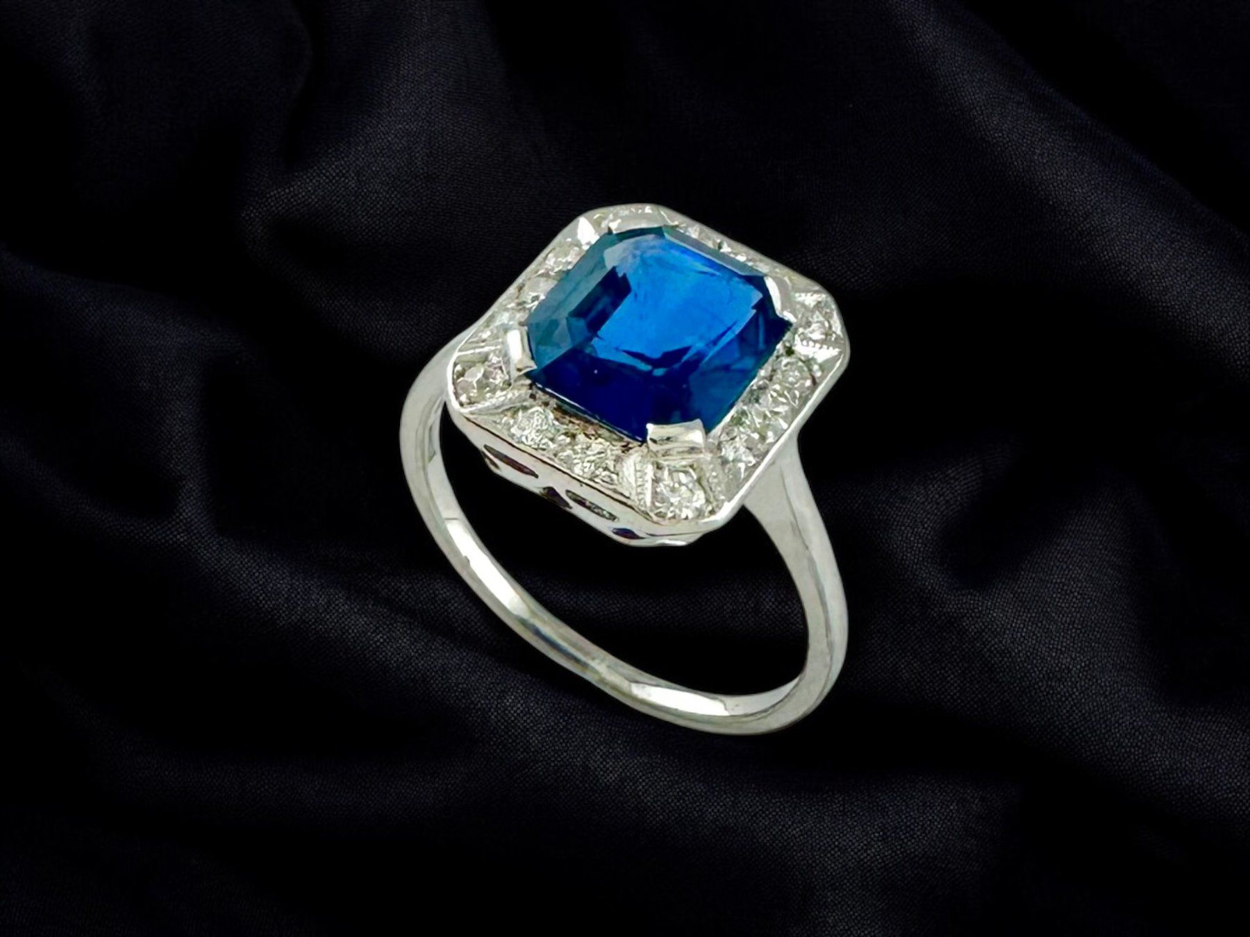 Anelli: Saphir - Diamant - Ring – Usato da Zuzwil SG venduto da artimmo 2