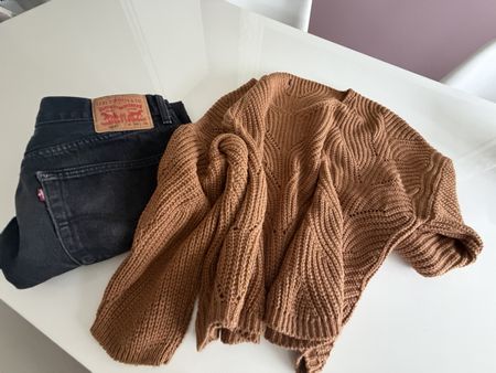 Levis jeans gr 36 mit pulli gr xl