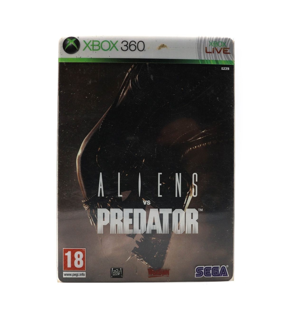Spiele: Aliens Vs Predator Hunter - Edition Steel Box - XBOX 360 – Gebraucht aus Paudex von