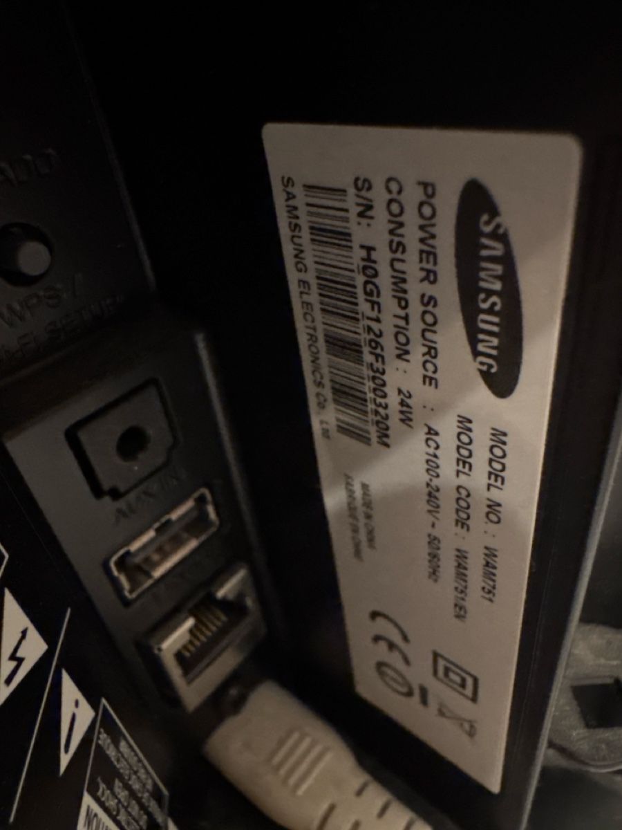 Samsung Lautsprecher: Samsung Wireless Audio 360 M7 (WAM751) – Gebraucht aus Au/Zh von BuwBuw94 4