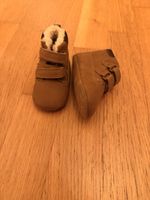 Chaussures bébé marron doublées polaire