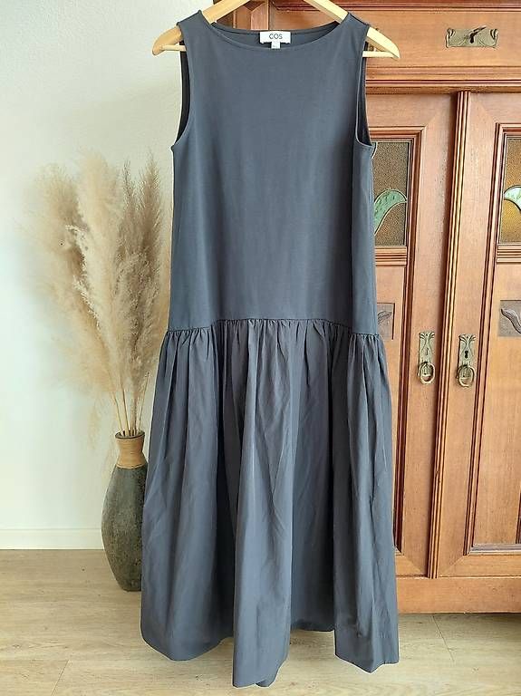 Cos Vestiti: Top! Cos Kleid S / M Maxikleid blau – Usato da Zürich venduto da Julia0123