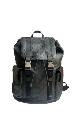 Gucci Rucksack Leder Schwarz