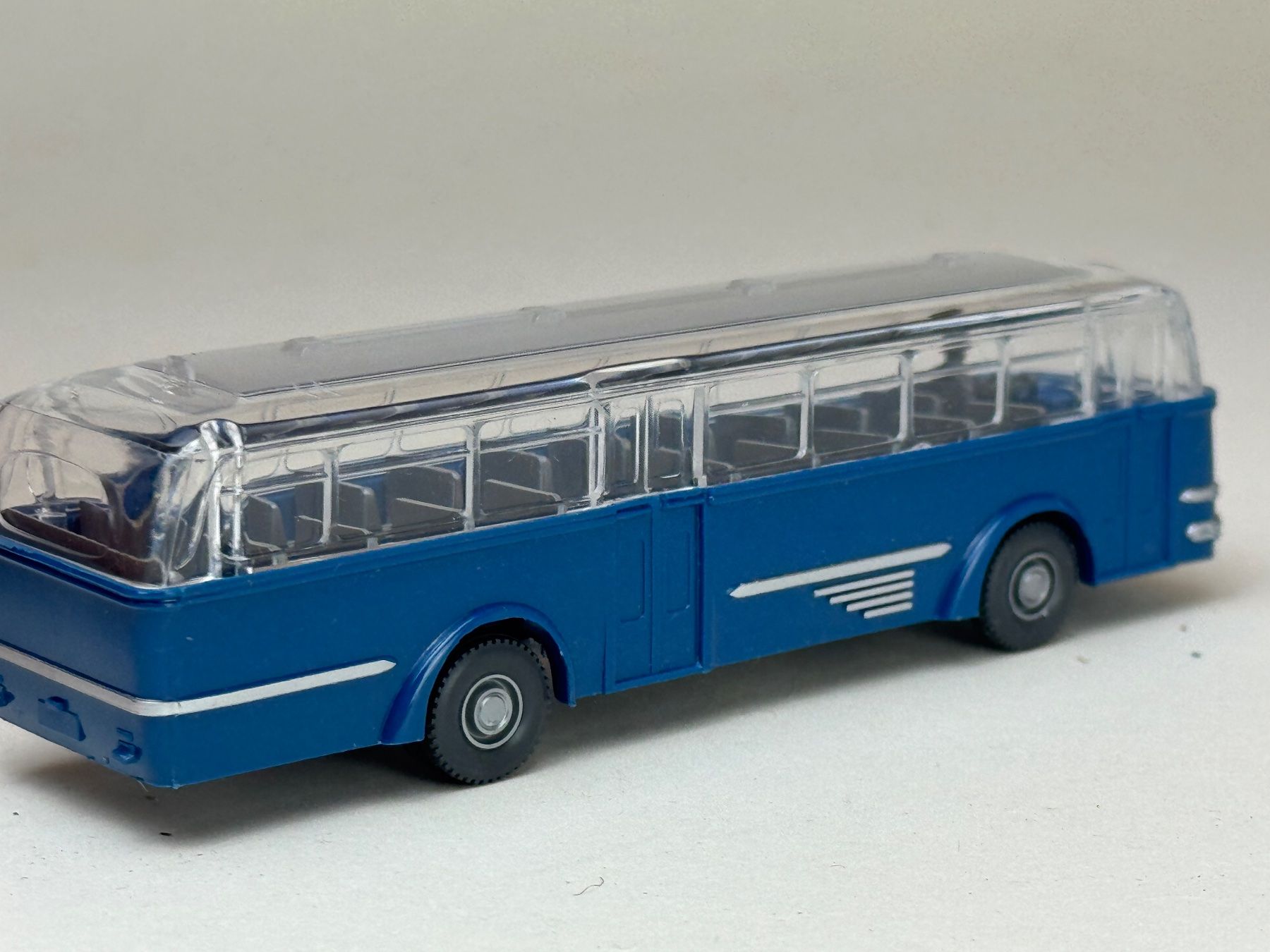 Wiking Modellini d'auto: GB- Wiking Büssing Trambus blau – Usato da Elm venduto da Wikmtz 1