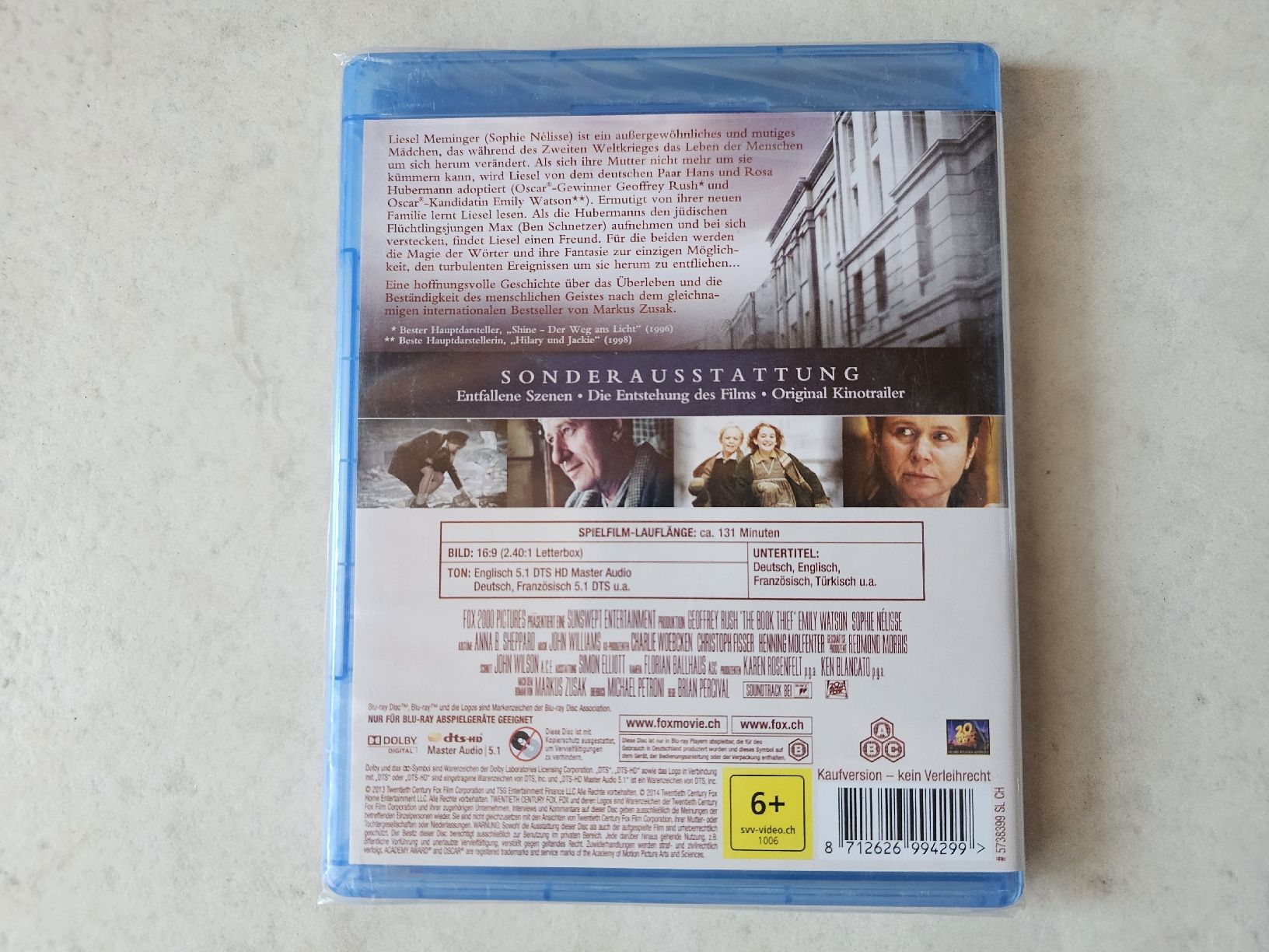 Tous les DVDs: Die Bücherdiebin  /  Bluray Fabrikneu – Neuf avec emballage d'origine à Schneisingen par backstore24 1