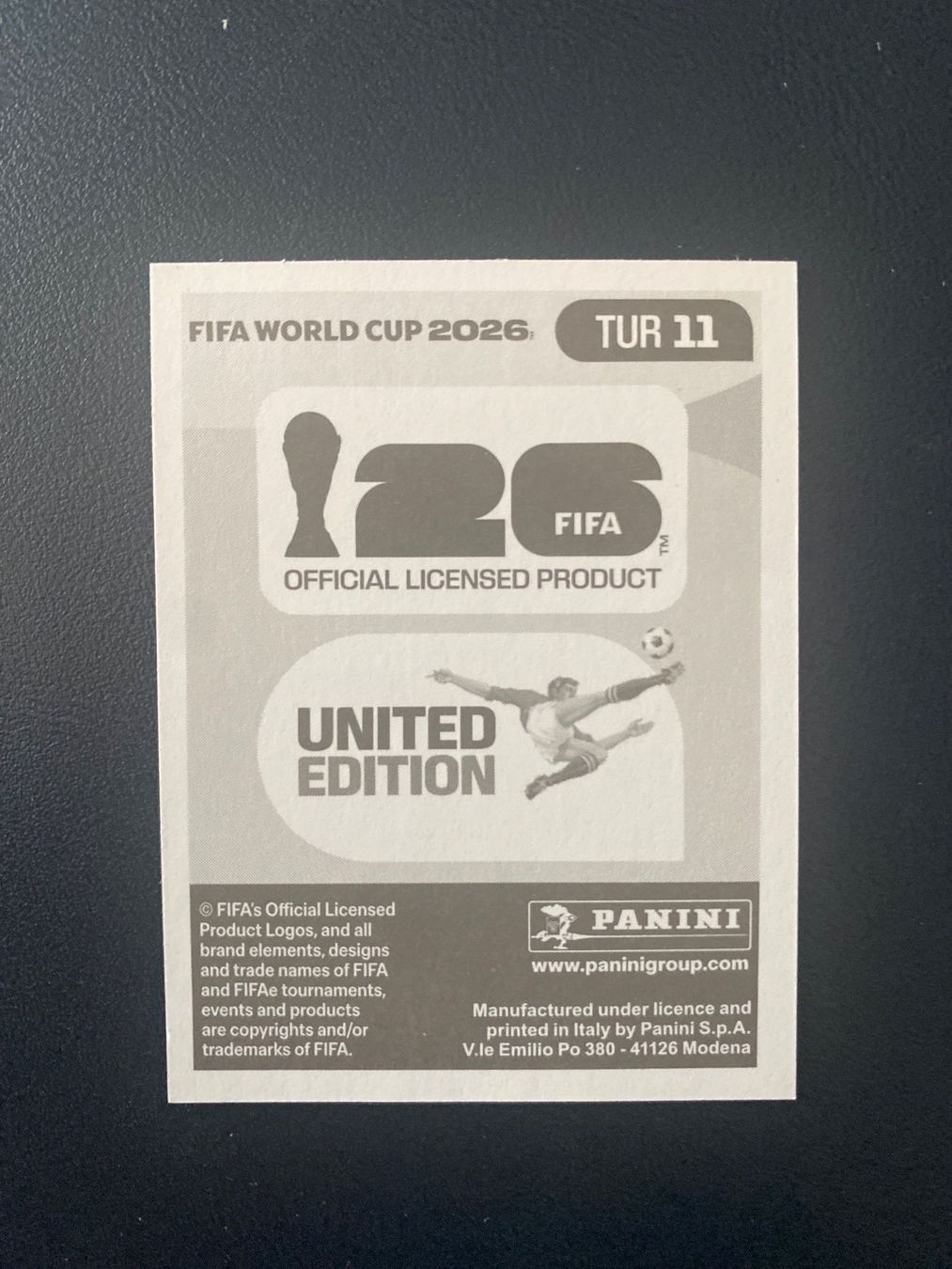 Panini Carte collezionabili: Panini FIFA World Cup Sticker TUR 11 – Nuovo (secondo la descrizione) da Glattbrugg venduto da riseca 1