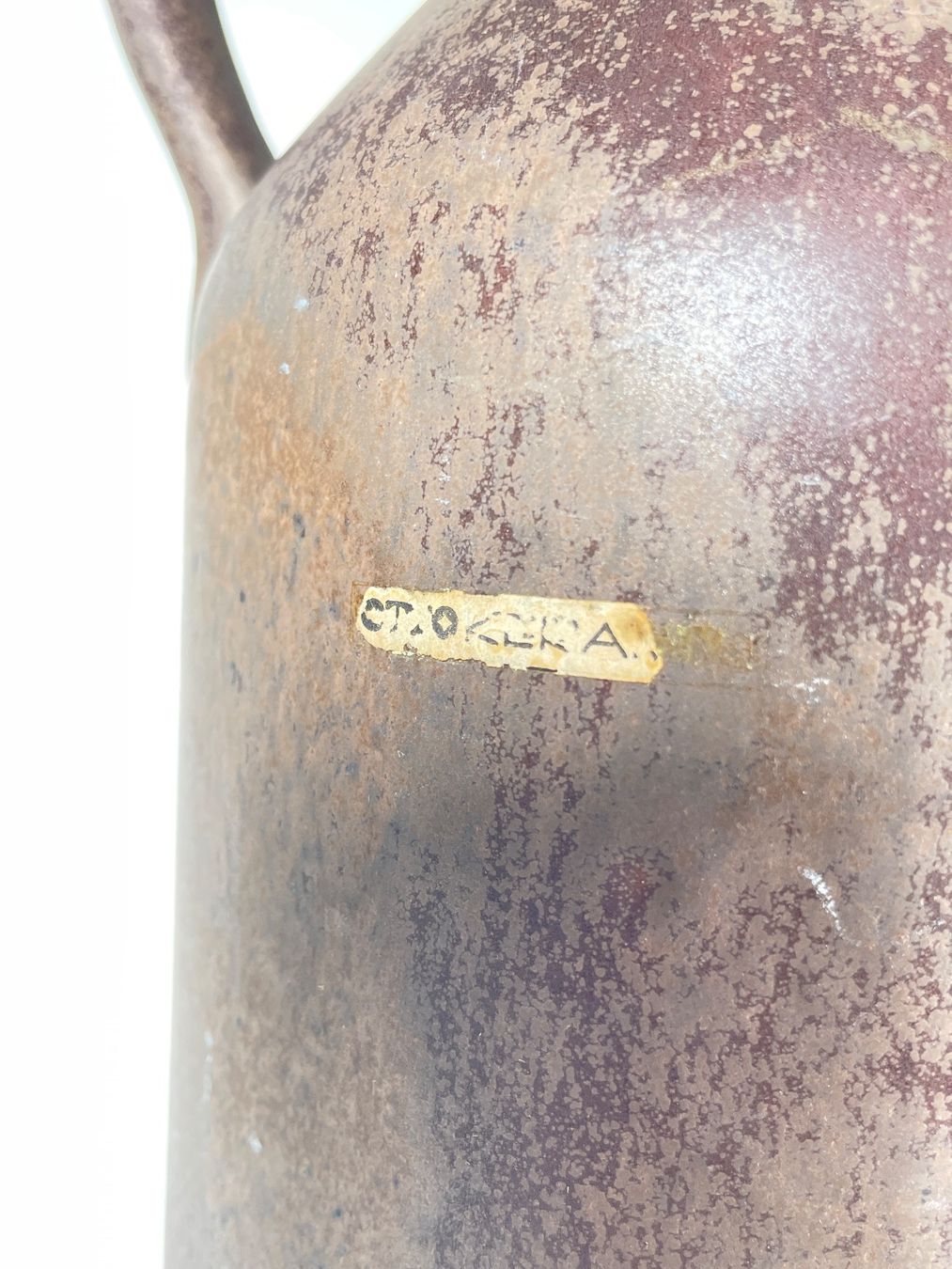 Vasi & Recipienti: Rustikale Vase aus Keramik (Spanisch?) – Usato da Zürich venduto da Hedwig-steig 8