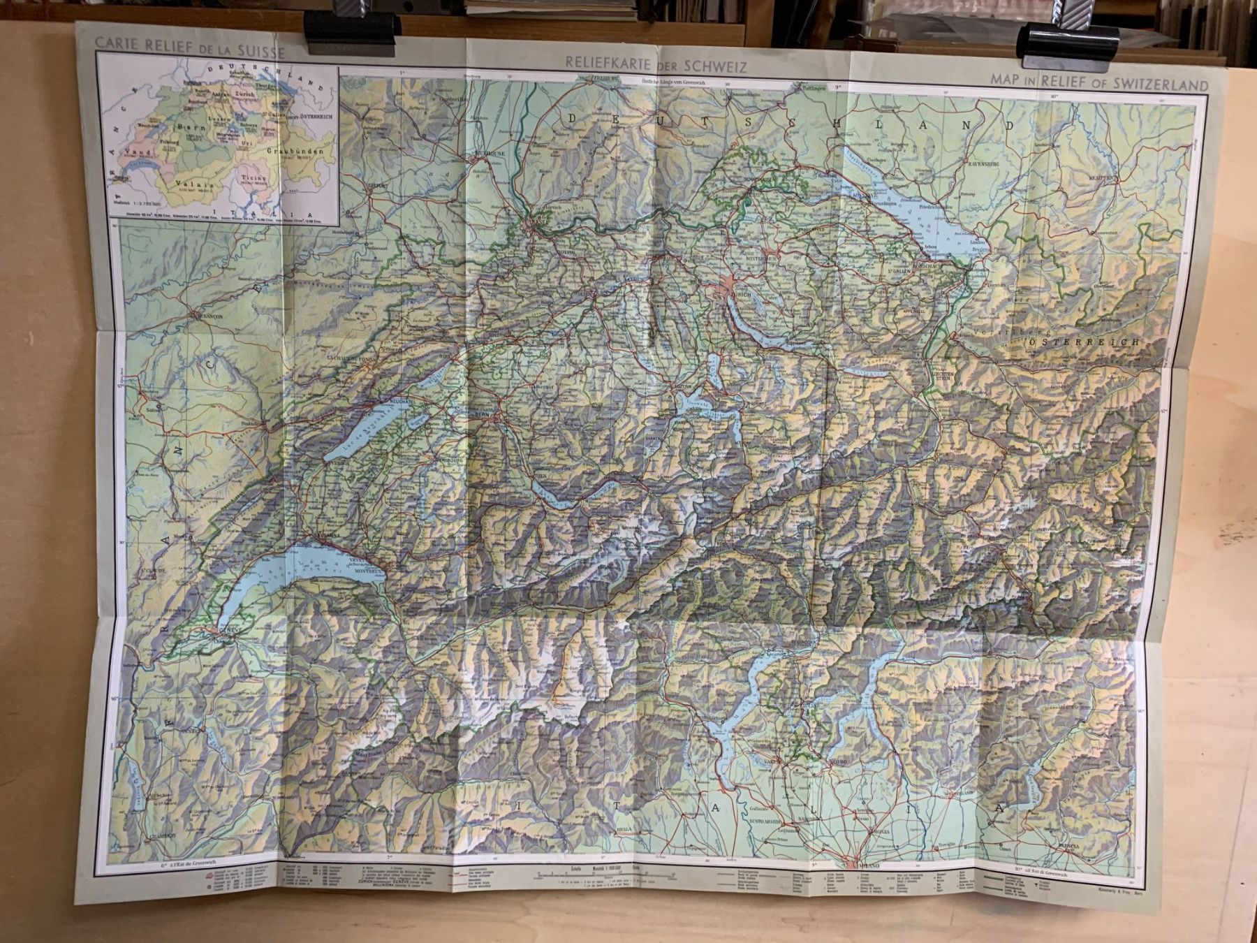 Cartine & Atlanti: Schweiz - Suisse - Switzerland – Usato da Sorengo venduto da 74in 1
