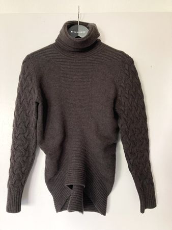 Boss Orange brauner Rollkragenpullover Gr. M