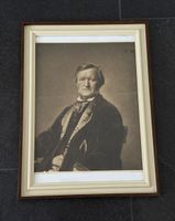 Richard Wagner Porträt Gravure Hanfstaengl