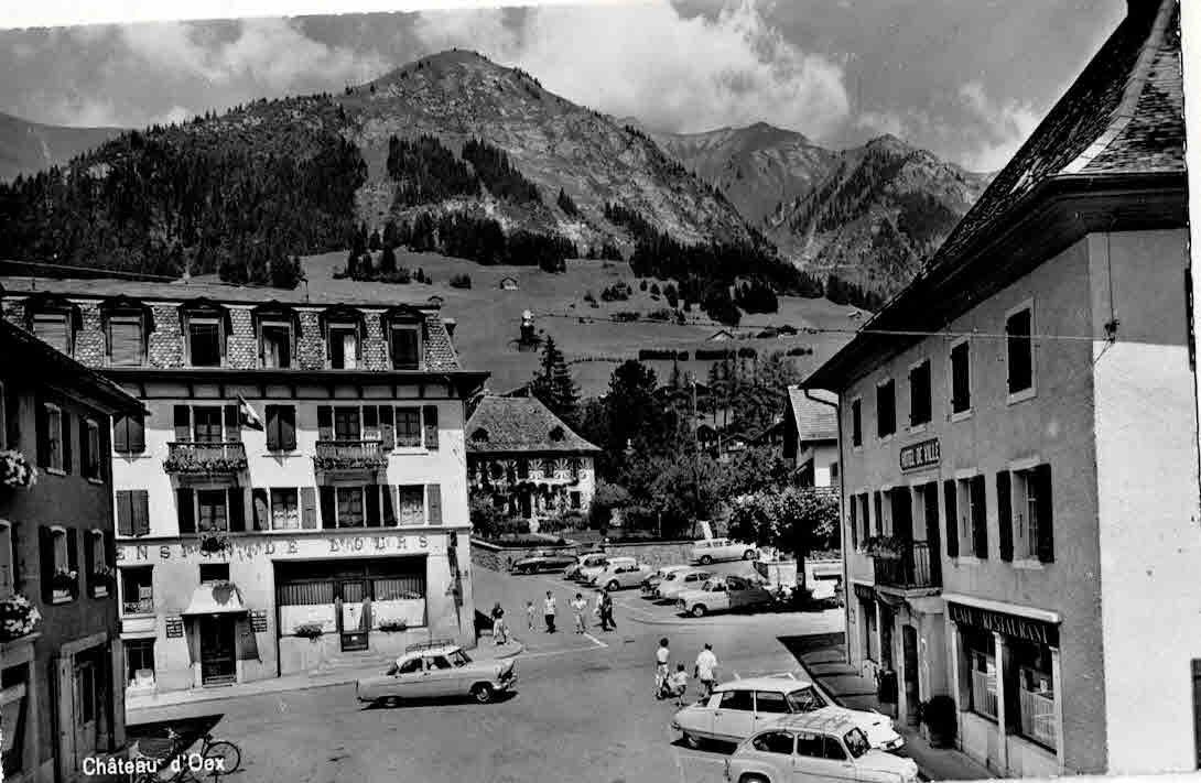 Cartoline postali: Chateau d Oex belebt mit Oltimern – Usato da Sulz AG venduto da Oberdanne8