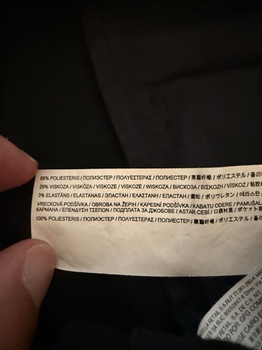 Mango Pantalons: Mango Anzugshose Schwarz – D'occasion à Näfels par sellmemoric 4