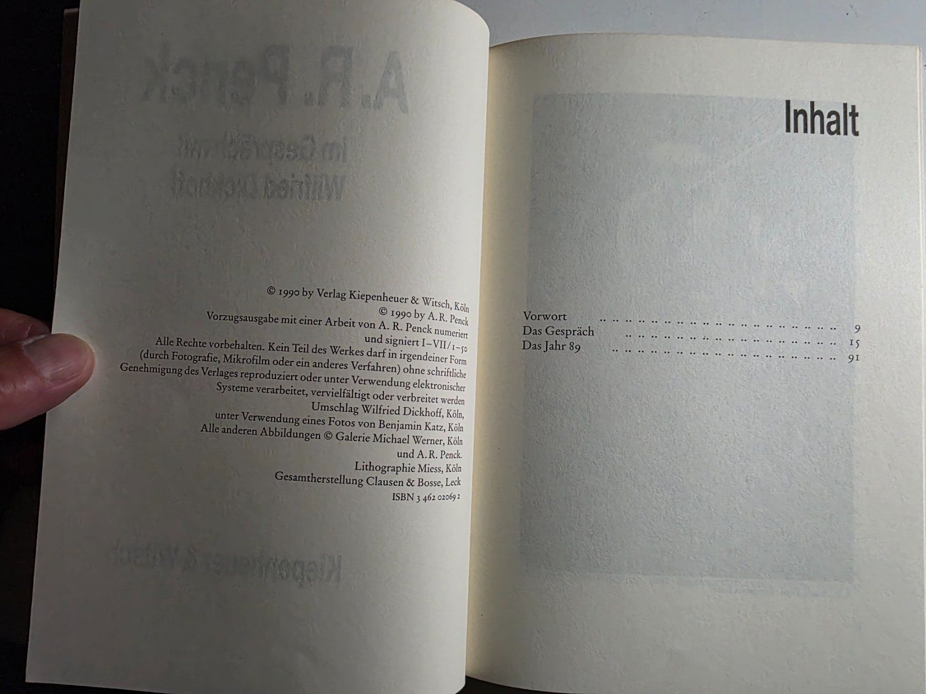 Bücher: A. R. Penck - Kunst Heute Nr. 6 - 1990 – Gebraucht aus Walterswil BE von Lonitti 2