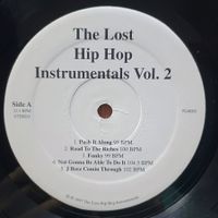Various-The Lost Hip Hop Instrumentals Vol. 2 LP US-1997 VG+