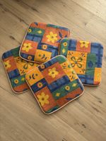 4 Sitzkissen farbig 38x38