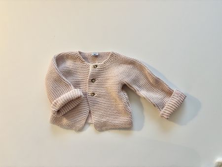 Petit Bateau Strickjacke, Gr. 74, rosa, Top Zustand!