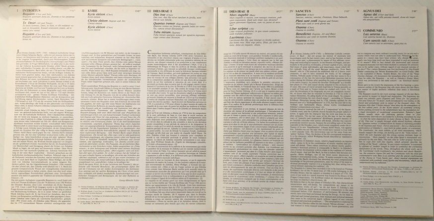 Schallplatten: Jan Dismas Zelenka – Requiem c-moll (LP) – Gebraucht aus Grüningen von azulamarillo_vinyl 2