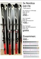 3 Paar Nordica Rennski GS, 178cm