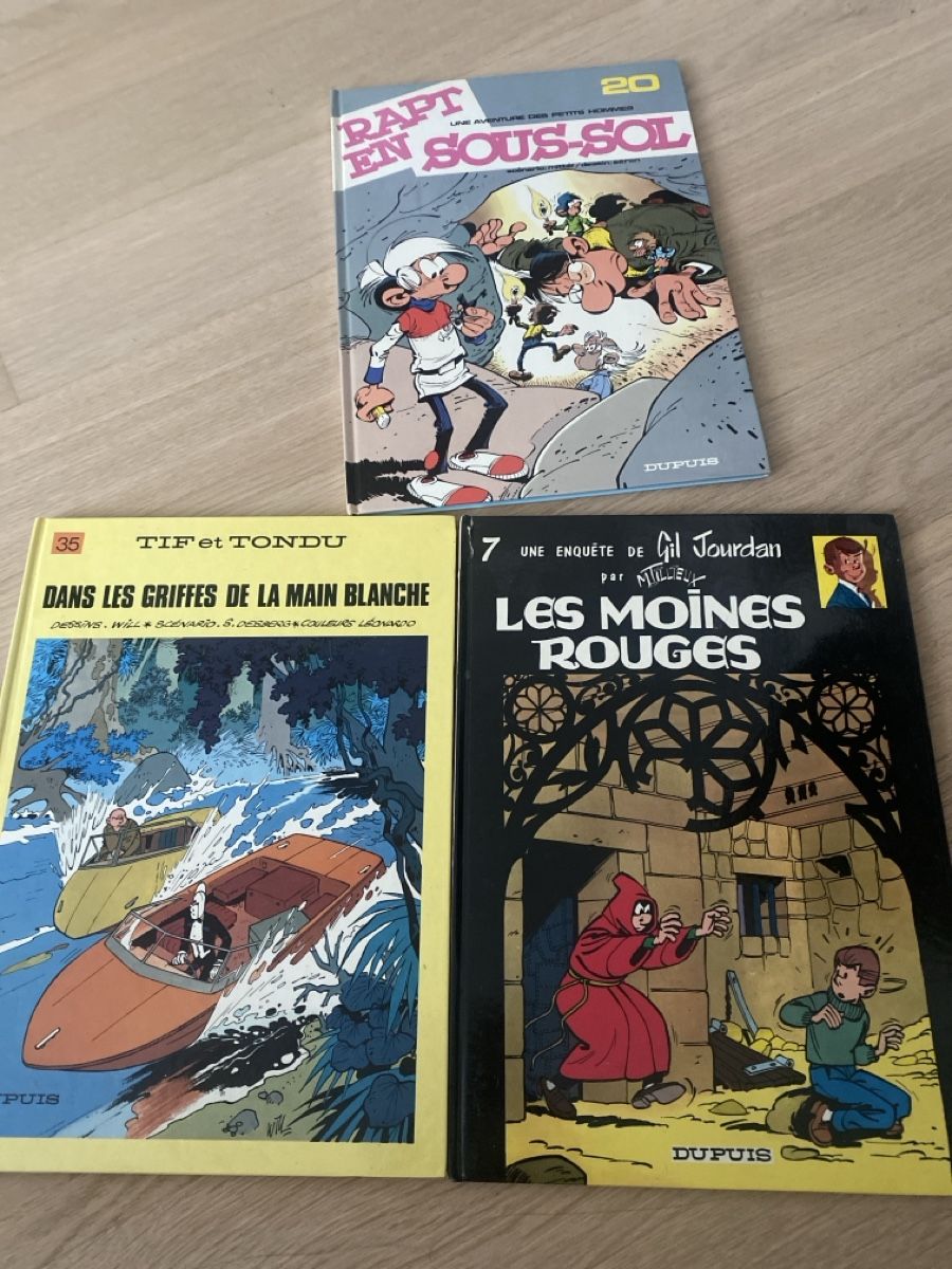 BD: Lots de 3 BD Dupuis  – D'occasion à Bussigny par Pauline.dbs