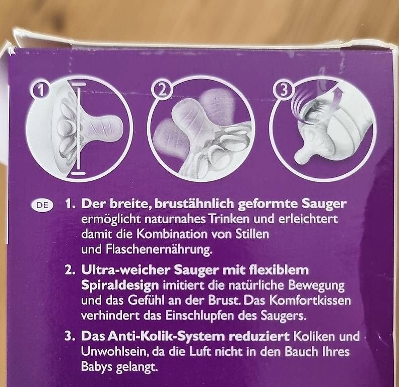 Pasti del neonato: Philips Avent Newborn Flaschen – Usato da Zeihen venduto da Sch_a_er 2