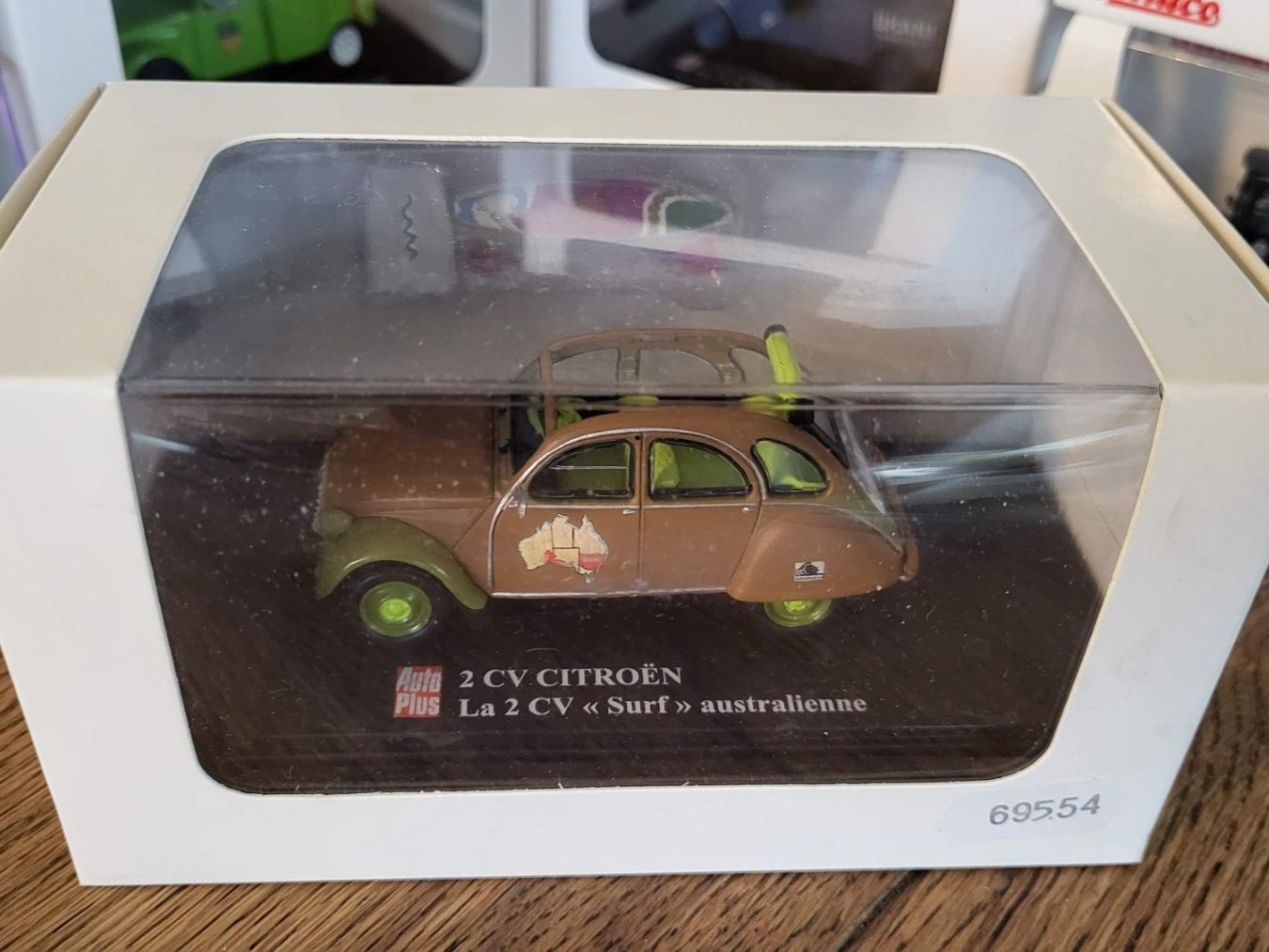 Modellini d'auto: Citroën 2CV Surf australienne 1:43, Auto Plus – Usato da Rothrist venduto da Juana5 4