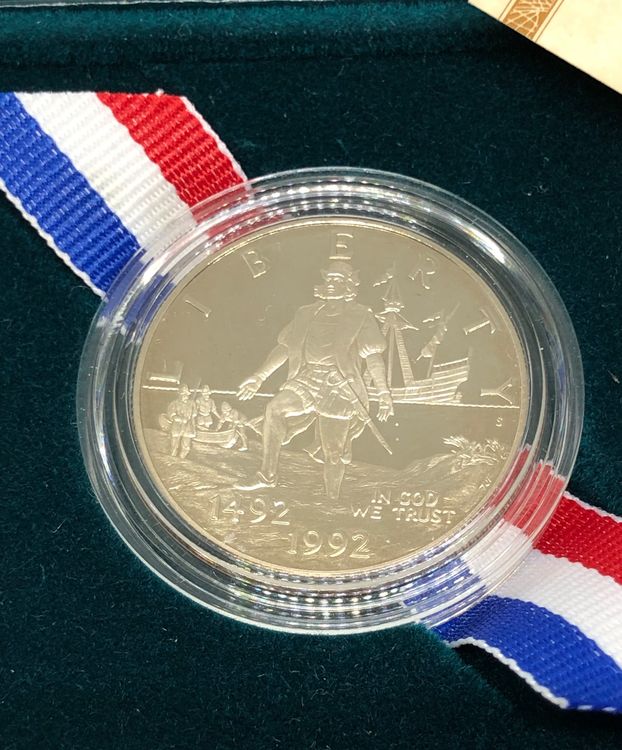 USA Pièce commémorative Half Dollar 1992 S Acheter sur Ricardo